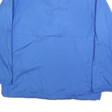 THE NORTH FACE Mens Blue Outdoor Jacket M Polyester Plain Zip Lightweight