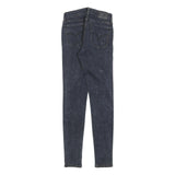 LEVI'S 710 Womens Jeans Blue Slim Skinny Denim W26 L30 Stretch Casual