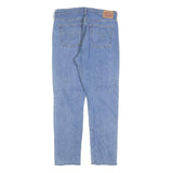 LEVI'S 501S Mens Slim Blue Denim Stone Wash W32 L30 Ripped Casual Jeans