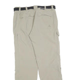 SCHOFFEL Womens Beige Polyester Blend Regular Straight Trousers W32 L30 Outdoor