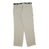 SCHOFFEL Womens Beige Polyester Blend Regular Straight Trousers W32 L30 Outdoor