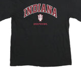 OLD VARSITY BRAND Mens Black Indiana Hoosiers T-Shirt L Short Sleeve Crew Neck