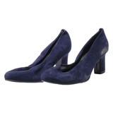 PETER KAISER Block Heels Blue Suede Womens UK 6
