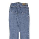 RALPH LAUREN POLO JEANS COMPANY Womens Blue Regular Straight Denim Light Wash