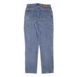 RALPH LAUREN POLO JEANS COMPANY Womens Blue Regular Straight Denim Light Wash