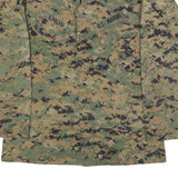 PROPPER INTERNATIONAL Mens Green Camouflage Outdoor Cotton Blend Jacket M Button