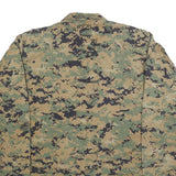 PROPPER INTERNATIONAL Mens Green Camouflage Outdoor Cotton Blend Jacket M Button