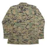 PROPPER INTERNATIONAL Mens Green Camouflage Outdoor Cotton Blend Jacket M Button