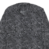 SMOG Mens Black & White Pattern Shirt XL Long Sleeve Polyester Blend