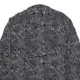 SMOG Mens Black & White Pattern Shirt XL Long Sleeve Polyester Blend