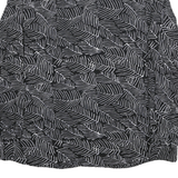 SMOG Mens Black & White Pattern Shirt XL Long Sleeve Polyester Blend