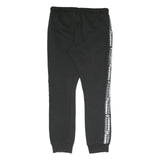 UMBRO Mens Joggers Black & White Slim Tapered M W31 L30 Cotton Blend Casual