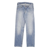 CARHARTT Mens Jeans Blue Regular Straight Denim Light W28 L29 Cotton Blend