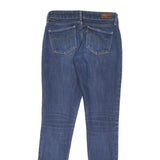 LEVI'S Womens Slim Blue Denim Medium Wash Jeans W24 L30 Classic Zip Fastening
