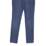 LEVI'S Womens Slim Blue Denim Medium Wash Jeans W24 L30 Classic Zip Fastening