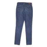LEVI'S Womens Slim Blue Denim Medium Wash Jeans W24 L30 Classic Zip Fastening