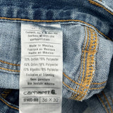 Carhartt Jeans - 36W 32L Blue Cotton Blend