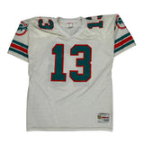 Miami Dolphins Wilson #13 Marino Football Jersey - XL White Polyester