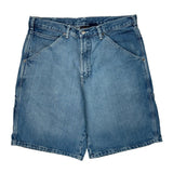 Unbranded Denim Shorts - 34W 9L Blue Cotton