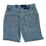 Levis Denim Shorts - 26W UK 6 Blue Denim
