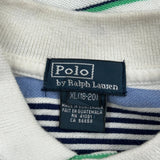 Age 13-14 Polo By Ralph Lauren Striped Polo Shirt - XL Multicoloured Cotton