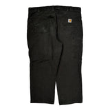 Carhartt Carpenter Pants - 40W 30L Black Cotton