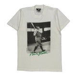 Single Stitch Babe Ruth Screen Stars Graphic T-Shirt - Small White Cotton Blend