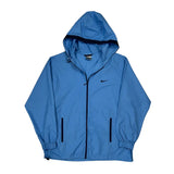 Nike Windbreaker - Medium Blue Polyester