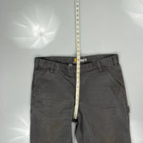 Carhartt Carpenter Trousers - 38W 32L Grey Cotton