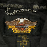 An American Legend Harley Davidson Graphic Short Sleeve Shirt - Medium Black Cotton