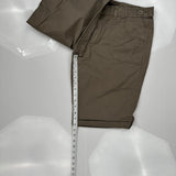 Calvin Klein Jeans Chino Shorts - 32W US 8 Brown Cotton
