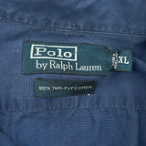 Polo By Ralph Lauren Shirt - XL Blue Cotton