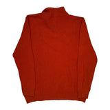 Polo By Ralph Lauren Tall 1/4 Zip - Large Orange Cotton