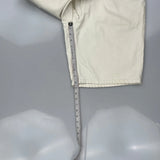 Levis Denim Shorts - 34W 10L White Cotton