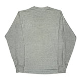 Humboldt Redwoods Marathon Fruit Of The Loom Single Stitch Long Sleeve T-Shirt - Large Grey Cotton