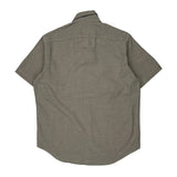 Polo By Ralph Lauren Short Sleeve Shirt - Medium Grey Linen