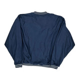 Reebok Windbreaker - Large Navy Polyester