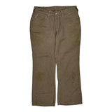 Carhartt Pants - 32W US 8 Brown Cotton