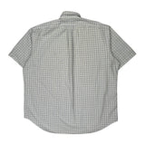 Blake Ralph Lauren Checked Short Sleeve Shirt - XL Blue Cotton