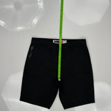 Quiksilver Chino Shorts - 34W 10L Black Cotton