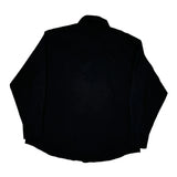 Wrangler Denim Shirt - 2XL Black Cotton
