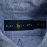 Ralph Lauren Shirt - Medium Blue Cotton