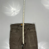 Carhartt Carpenter Trousers - 30W 31L Grey Cotton