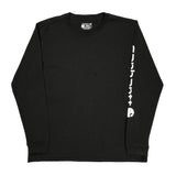 Loose Fit Carhartt Long Sleeve T-Shirt - Large Black Cotton