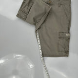 Wrangler Cargo Shorts - 34W 10L Khaki Cotton
