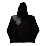 Harley Davidson Graphic Hoodie - Large Black Cotton