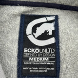 Ecko Unltd Fleece Jacket - Medium Navy Polyester