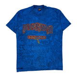 Made In USA Single Stitch Fruit Of The Loom T-Shirt - XL Blue Cotton Blend