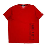 Established 1889 Carhartt T-Shirt - Large Red Cotton