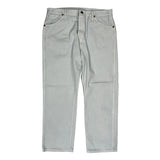 Wrangler Jeans - 34W 29L White Cotton